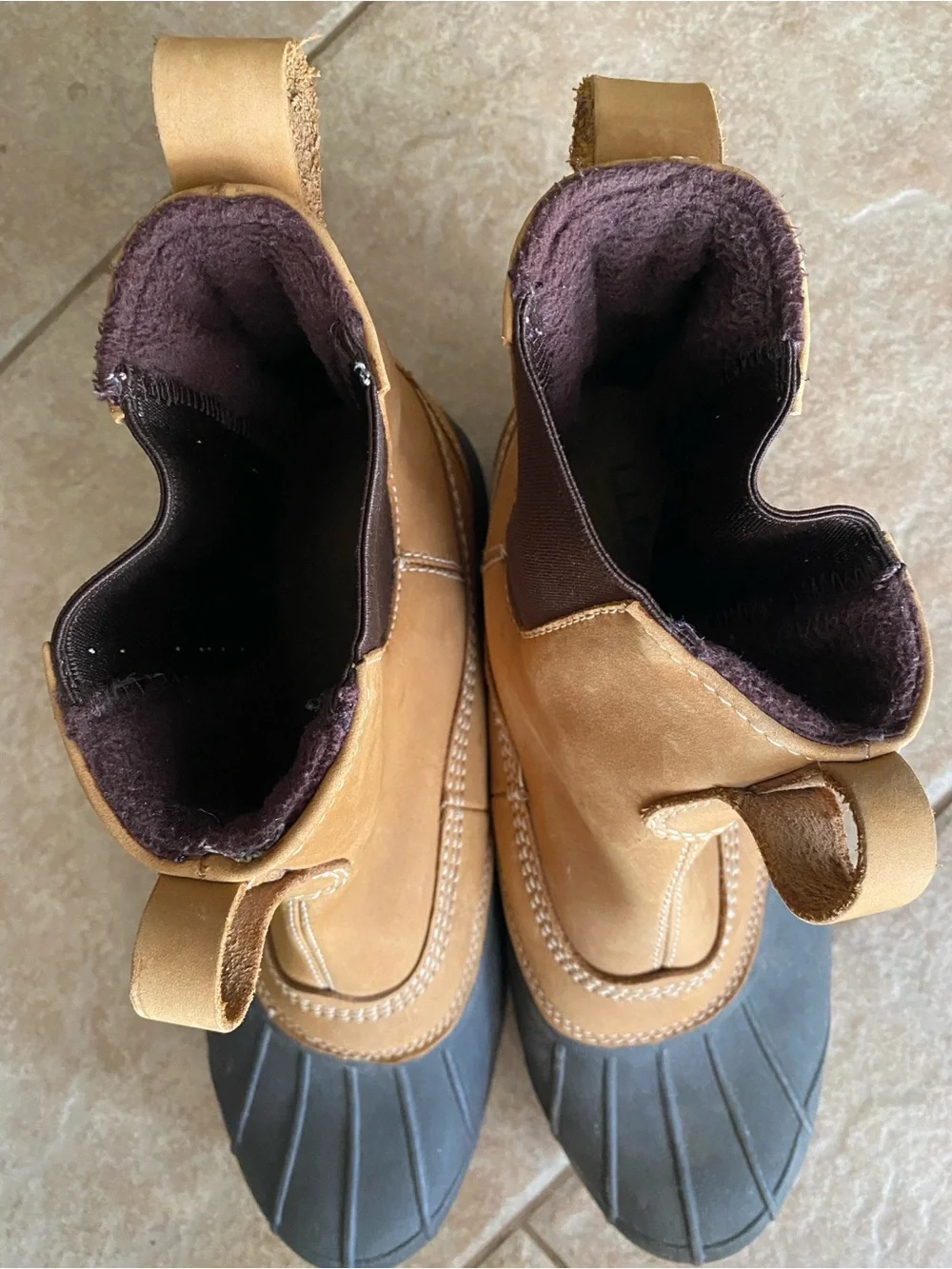 L.L.Bean Men's Storm Chaser Chelsea Boots 10.5 M Waterproof Gorpcore Duck Winter